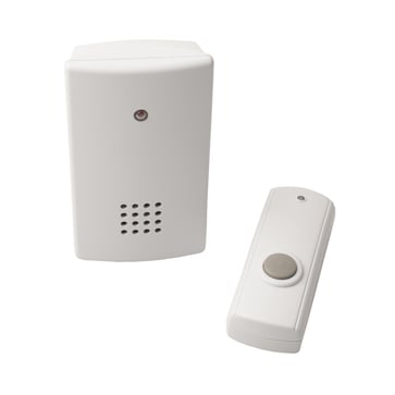 Doorbell kit wireless Riga, white 26-573-1