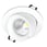 Velia Large Tilt LED Downlight, 2700K, matt white, round 31131012 miniature
