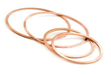Copper Ring 5 x 9 x 1 M5 339218