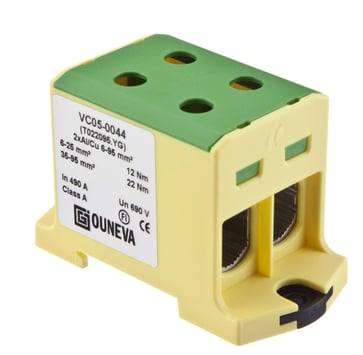 OTL-connector PE 6-95 MM², 2XAL/CU VC05-0044