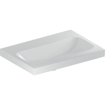 Geberit iCon Light hand rinse basin 600 x 420 mm, white porcelain KeraTect 501.841.00.8