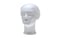 Mob Caps White 52 cm, Latexfreewith Covered Single Elastic 04021-W-M miniature