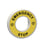 Skilt gul med engelsk tekst "EMERGENCY STOP" med indbygget LED med 1 farve (rød) for Ø22 mm nødstophoveder 230V ZBY9W2M330 miniature