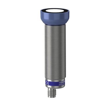 Ultrasonic sensor in stainless steel, Size = M30, Output: PNP NO/NC, Sn = 4m, M12 5p connector XXS30S4PM12