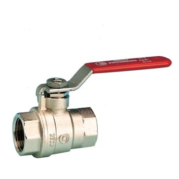 F x F ”New Compact” fullway ball valve  Red steel lever  2" 51CE-012