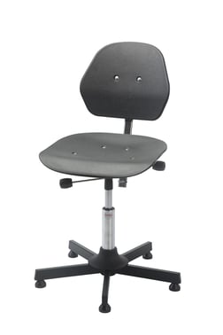 Solid lav stol med glidesko 5030100
