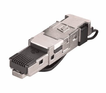 IE modular plug RJ45 toolfree C6a BK-A 1132040000