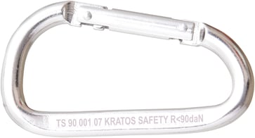 KRATOS 2 stk Alu karabiner - åbning 15 mm TS9000107
