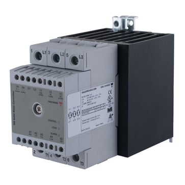 3-Polet analog-styret Solid-state relæ Udg 3x600v/3x30AAC Ext fors: 90-250VAC Reg: 0-5/1-5/0-10VDC RGC3P60V30EAP
