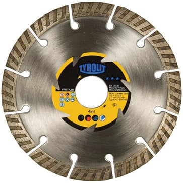 Dry cutting saw blade PREMIUM 180X2,4X22,23 Universal 474752