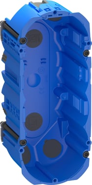 LK FUGA Air forfradåse 2,5 modul, blå 49mm 504D3025
