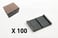 100 Insulating plate, Cu10x10/20/30 0641-0001Q1 0641-0001Q1 miniature