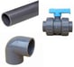 Plastic pipes and fittings