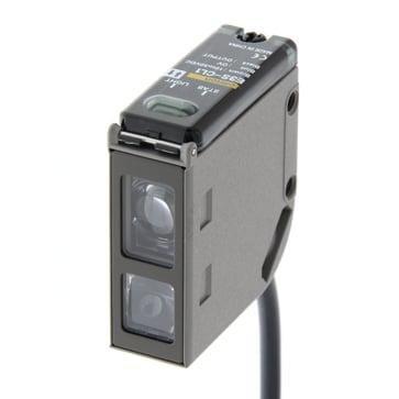 Photoelectric sensor distance setting BGS 5-200mm NPN/PNP 5m cable E3S-CL1 5M OMS 239821