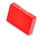 Pushbutton, oplyst, rektangulære, IP40, rød A16L-JR 106052 miniature