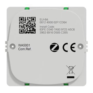 LK FUGA® Wiser trådløs batteritryk 4 slutte uden uden afdækning 550D0001