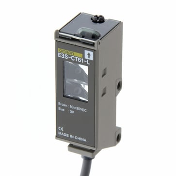 Fotoaftaster, gennem-beam emitter, Sn = 12 m, zinktrykstøbt, 5 m PVC-kabel E3S-CT61-L 5M OMS 239824
