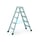 Stepladder double-sided 2x5 steps 1,36 m 41265 miniature