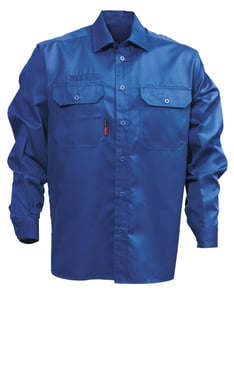 Shirt Luxe 7385 royal blue L 100731-530-L