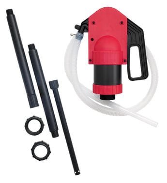 KABI Hand pump with NBR gasket1.5 m hose & 3 adapt (96030 + 96031 + 96032) 40177B