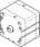 Festo Kompaktcylinder ADN-80-60-I-P-A 536370 miniature