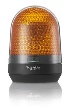 Signallampe Ø100 mm LED multifunktion med buzzer orange 12-24 VDC XVR3B05S