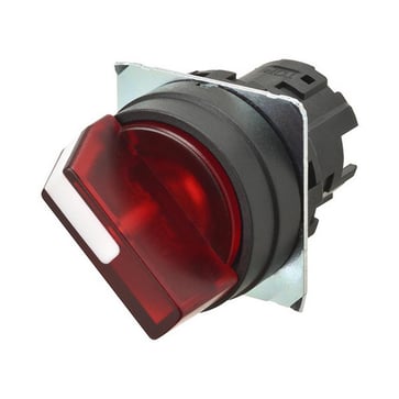2 position Lighted bezel plastic auto reset on left color red A22NZ-2BL-TRA 665021