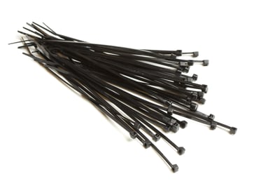 Kabelbinder 3,6X200 sort UV,P100 303007
