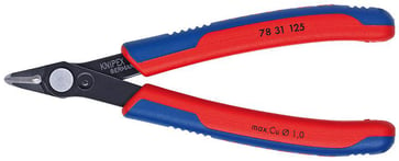 Electronic Super Knips® bruneret med flerkomponent-håndtag 125 mm 78 31 125