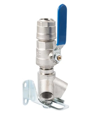 2 Ways inclined manifold valve-female 20x1/2" 90664 20-1/2