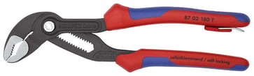 KNIPEX Cobra® grey atramentized 180 mm, 87 02 180 T 87 02 180 T