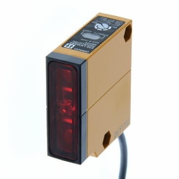 Fotoaftaster, konkret, 30 til 100 mm, DC, 3-leder, PNP, 2 m kabel E3S-LS10XB4 130256