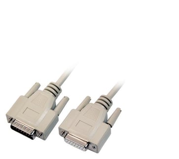 RS232 Cable, DB15 M/F 3m K5129.3