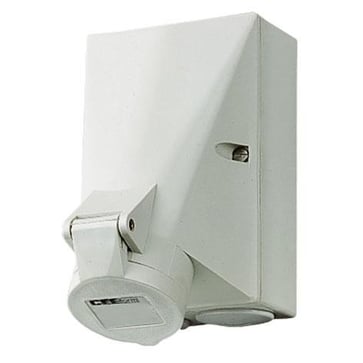 Wall mounted recept., 16A3p12h, IP44 585