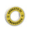 Skilt gul med italiensk tekst "ARRESTO DI EMERGENZA" med indbygget LED med 1 farve (rød) for Ø22 mm nødstophoveder 120V ZBY9W2G630 miniature