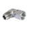 JIC adjustable elbow 90° adaptor 7/8-14 UNF 76601414 miniature