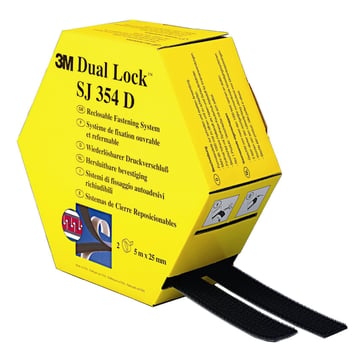 3M Dual Lock Minipakke SJ-354D 2x25mm x 5m 7000070523