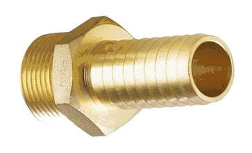 NITO 3/8" male BSP with 1/2" hose tail (BSPP) 2766CA4