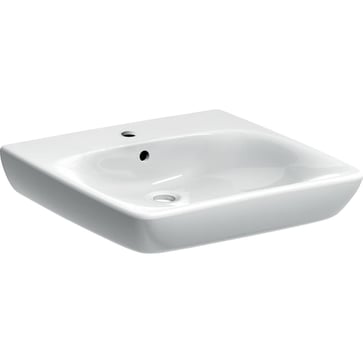 Geberit Renova Comfort wash basin 550 x 550 x 150 mm,  white procelain KeraTect 258555600