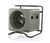DELTA Fan Heater 9kW with timer 69820082 miniature