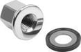 Hygienic stainless steel flange cap nut