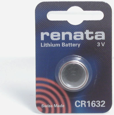 Syndicate Peru Kommuner Batteri CR1632 3V / 125 mah litium - Renata CR1632, Knapcelle batteri  137... | Lemvigh-Müller