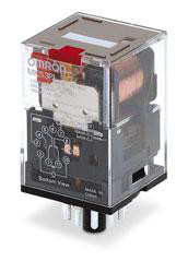 plug-in 11-pin 3PDTmech indicatormKS3P-5 AC230 BY OMZ 376353