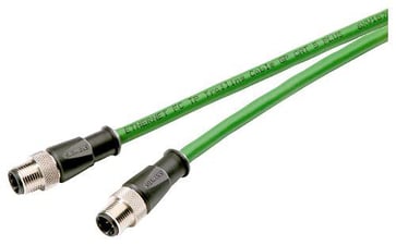 Ethernet kabel med 2 X M12 stik 2 m 6XV1870-8AH20