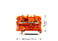 2L-Gennemgangsklemme 2,5mm2 Orange 2002-1202 miniature