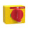 Drejegreb, ComPacT NSXm, rødt greb på gul front, IP40 LV426931T miniature