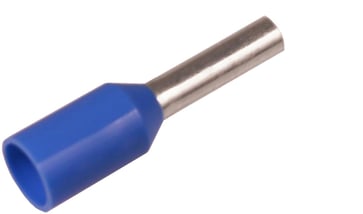 Pre-insulated end terminal A0,75-10ETT, 0.75mm² L10, Blue 7287-020600