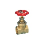 Brass gate valve 3/4"