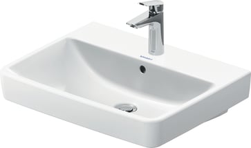 Duravit No.1 wash basin 1 tap hole w/over flow 600 mm 23756000002