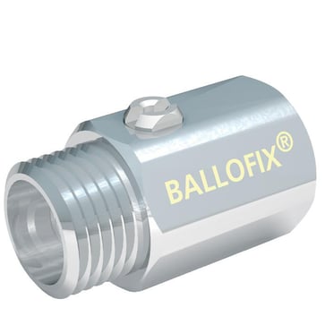 Ballofix without handle female / male 3/4, Raw 44150100-025002